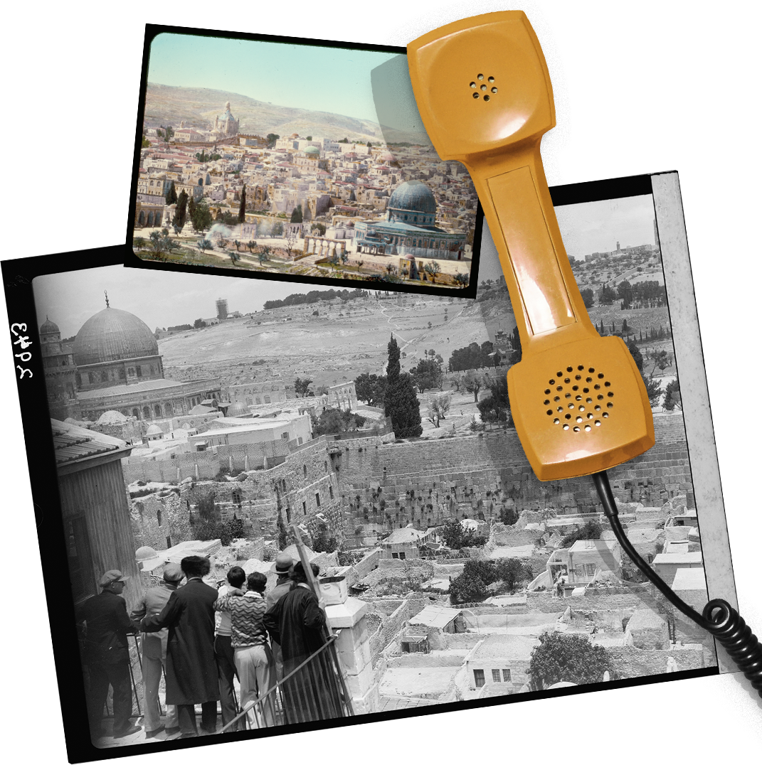 A yellow telephone receiver